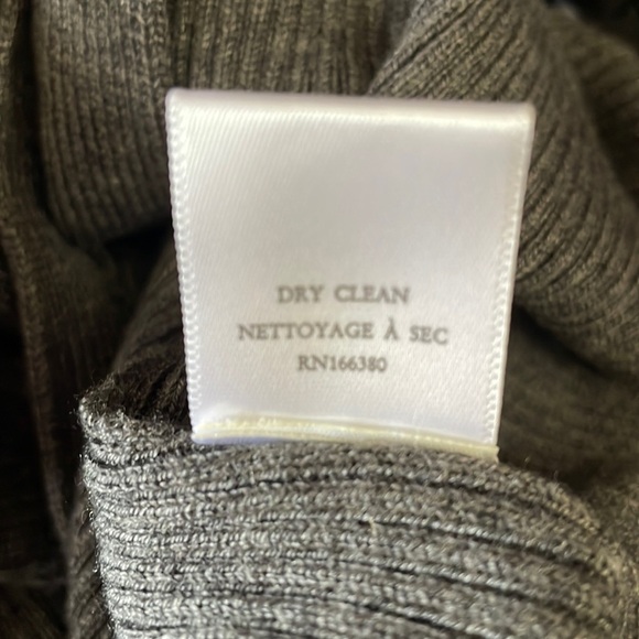 Torn By Ronny Kobo Women's Vianne Button Down Midi Knit Sweater Dress Charcoal L - Picture 11 of 11